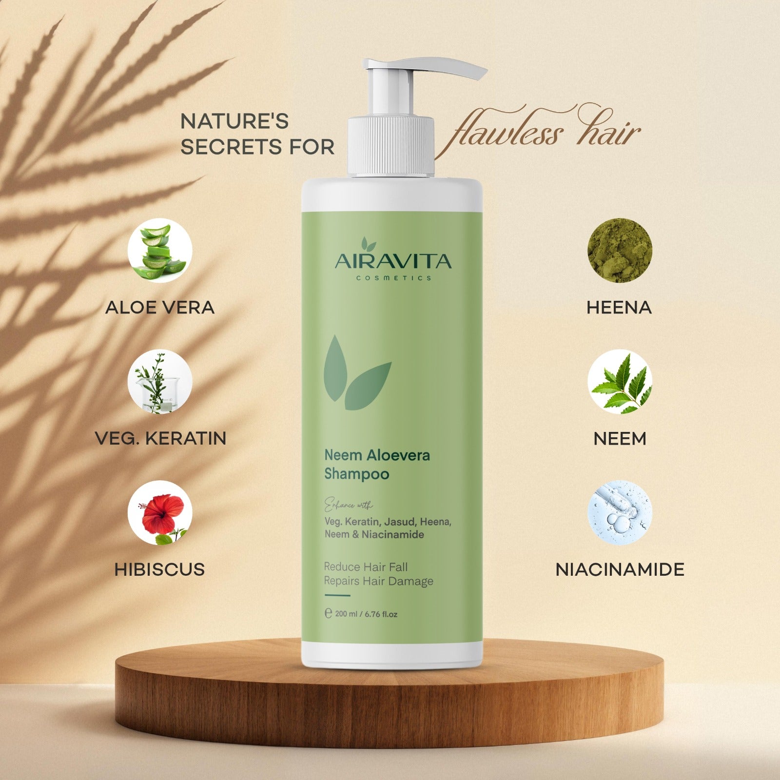 Neem Aloevera
Shampoo